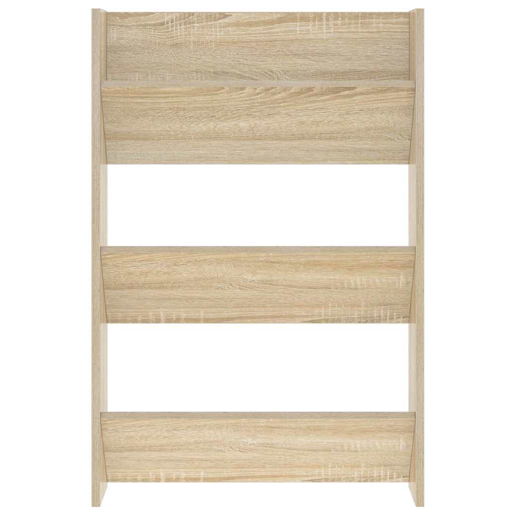 Wall Shoe Cabinets 2 pcs Sonoma Oak 23.6"x7.1"x35.4" Engineered Wood