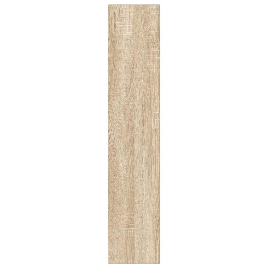 Wall Shoe Cabinets 2 pcs Sonoma Oak 23.6"x7.1"x35.4" Engineered Wood