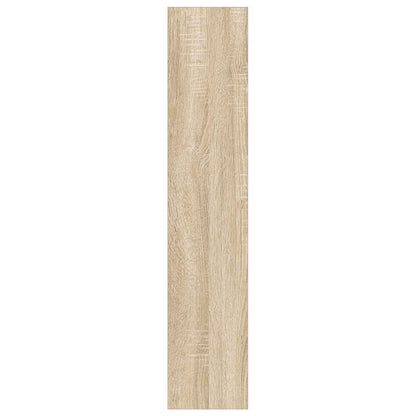 Wall Shoe Cabinets 2 pcs Sonoma Oak 23.6"x7.1"x35.4" Engineered Wood