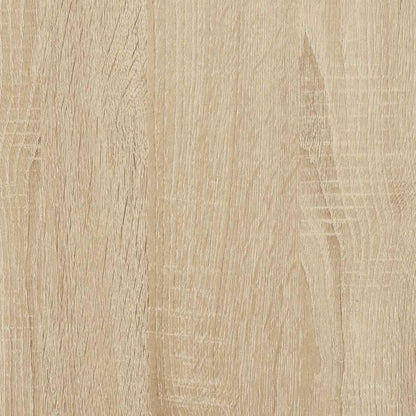 Wall Shoe Cabinets 2 pcs Sonoma Oak 23.6"x7.1"x35.4" Engineered Wood