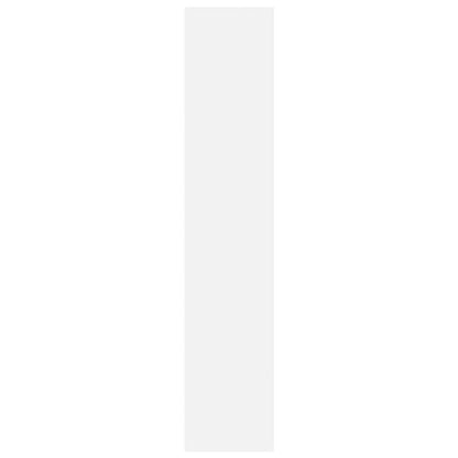 Wall Shoe Cabinet White 31.5x7.1x35.4" Engineered Wood
