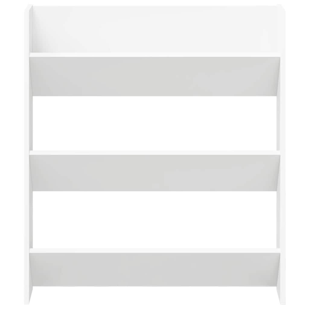 Wall Shoe Cabinets 2 pcs White 31.5"x7.1"x35.4" Engineered Wood