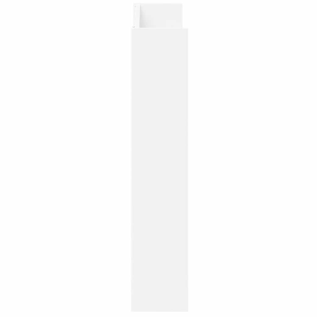 Wall Shoe Cabinets 2 pcs White 31.5"x7.1"x35.4" Engineered Wood