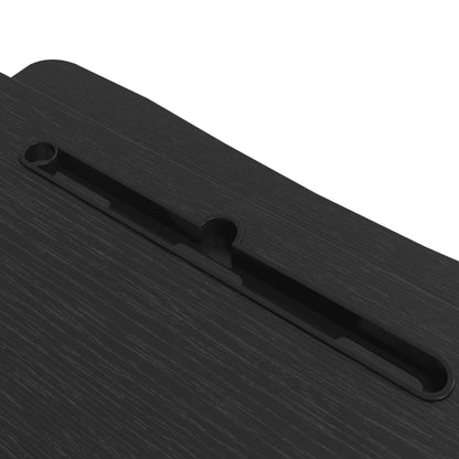 Adjustable Workstation Black Engineered wood, Steel Medium