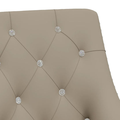 Swivel Office Chair Light Gray Velvet