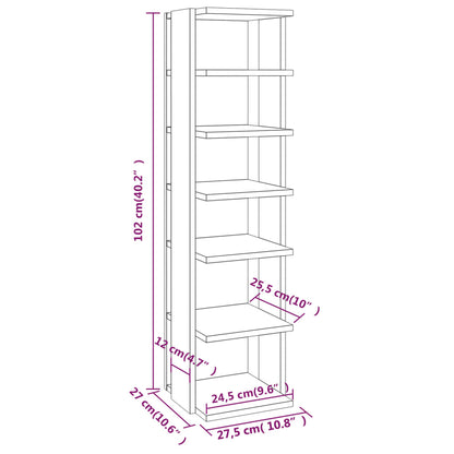 Shoe Cabinet White 10.8x10.6x40.2" Engineered Wood