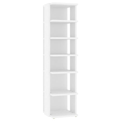 Shoe Cabinets 2 pcs White 10.8x10.6x40.2" Engineered Wood
