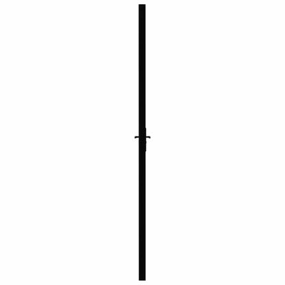 Interior doors Black and Transparent 36.61 x 79.33 in Aluminium