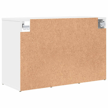 Shoe Cabinet White 30.51 x 11.81 x 20.08 in Engineered Wood