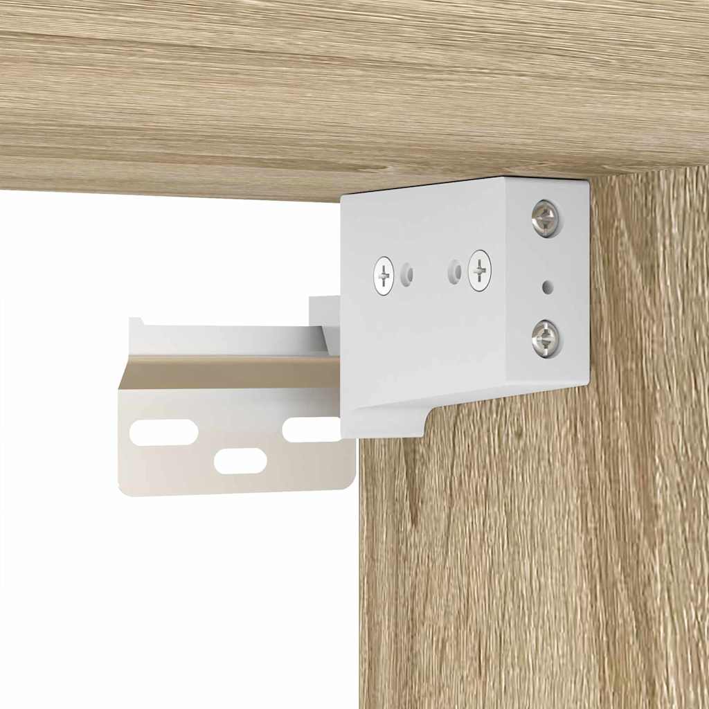 Shoe Cabinet with Shelf Sonoma oak 30.51 x 11.81 x 20.08 in