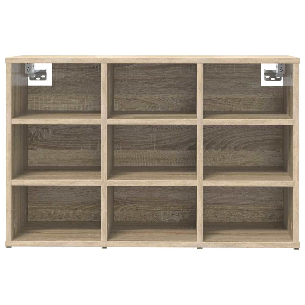 Shoe Cabinet with Shelf Sonoma oak 30.51 x 11.81 x 20.08 in