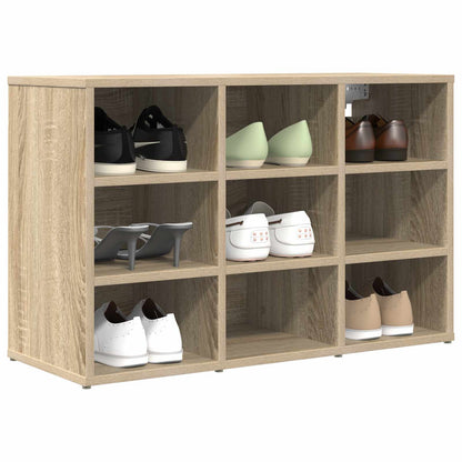 Shoe Cabinet with Shelf Sonoma Oak 30.51 x 11.81 x 20.08 in