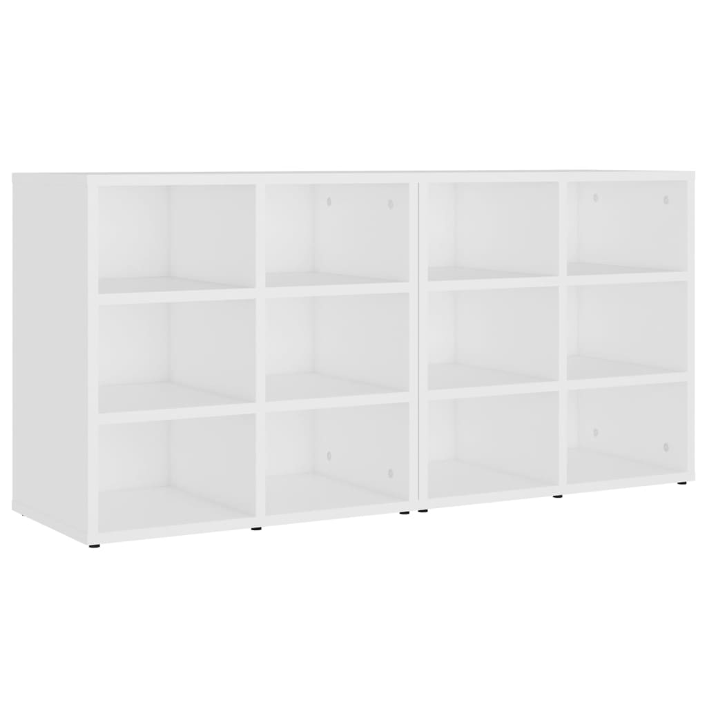 Shoe Cabinets 2 pcs White 20.7x11.8x19.7