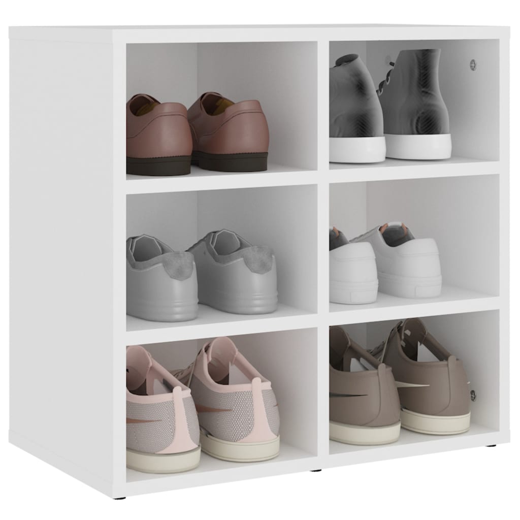 Shoe Cabinets 2 pcs White 20.7x11.8x19.7