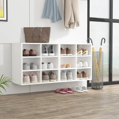 Shoe Cabinets 2 pcs White 20.7x11.8x19.7