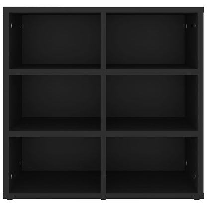 Shoe Cabinet Black 20.7x11.8x19.7