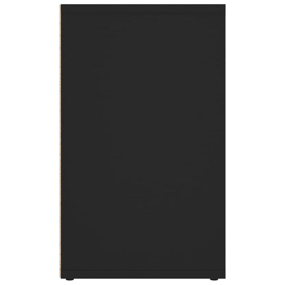 Shoe Cabinet Black 20.7x11.8x19.7