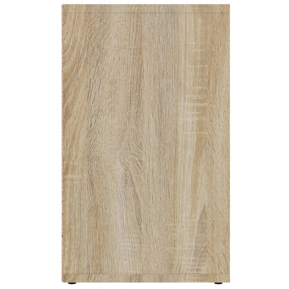 Shoe Cabinet Sonoma Oak 20.7"x11.8"x19.7