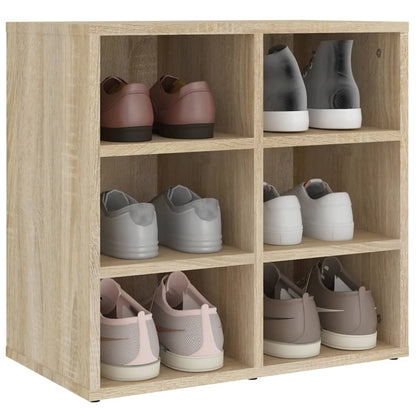 Shoe Cabinet Sonoma Oak 20.7"x11.8"x19.7