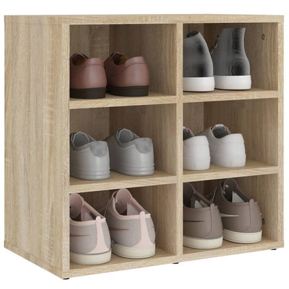 Shoe Cabinets 2 pcs Sonoma Oak 20.7"x11.8"x19.7