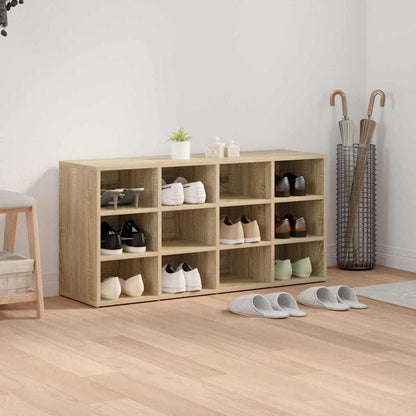 Shoe Cabinet with Shelf Sonoma oak 40.55 x 11.81 x 20.08 in
