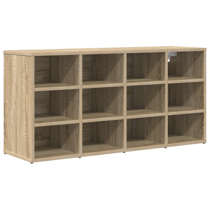 Shoe Cabinet with Shelf Sonoma Oak 40.55 x 11.81 x 20.08 in