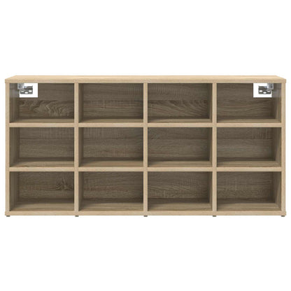 Shoe Cabinet with Shelf Sonoma Oak 40.55 x 11.81 x 20.08 in
