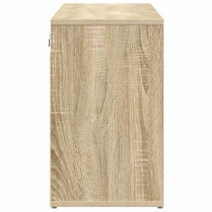 Shoe Cabinet with Shelf Sonoma oak 40.55 x 11.81 x 20.08 in