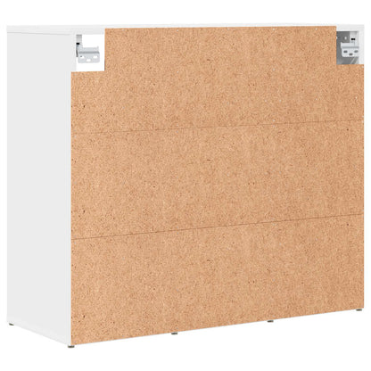 Shoe Cabinet White 30.51 x 11.81 x 26.38 in Engineered Wood