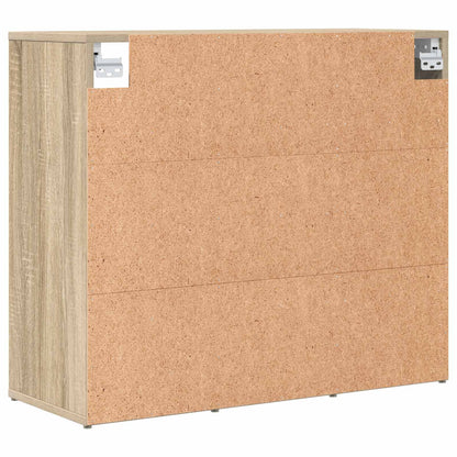 Shoe Cabinet with Shelf Sonoma Oak 30.51 x 11.81 x 26.38 in