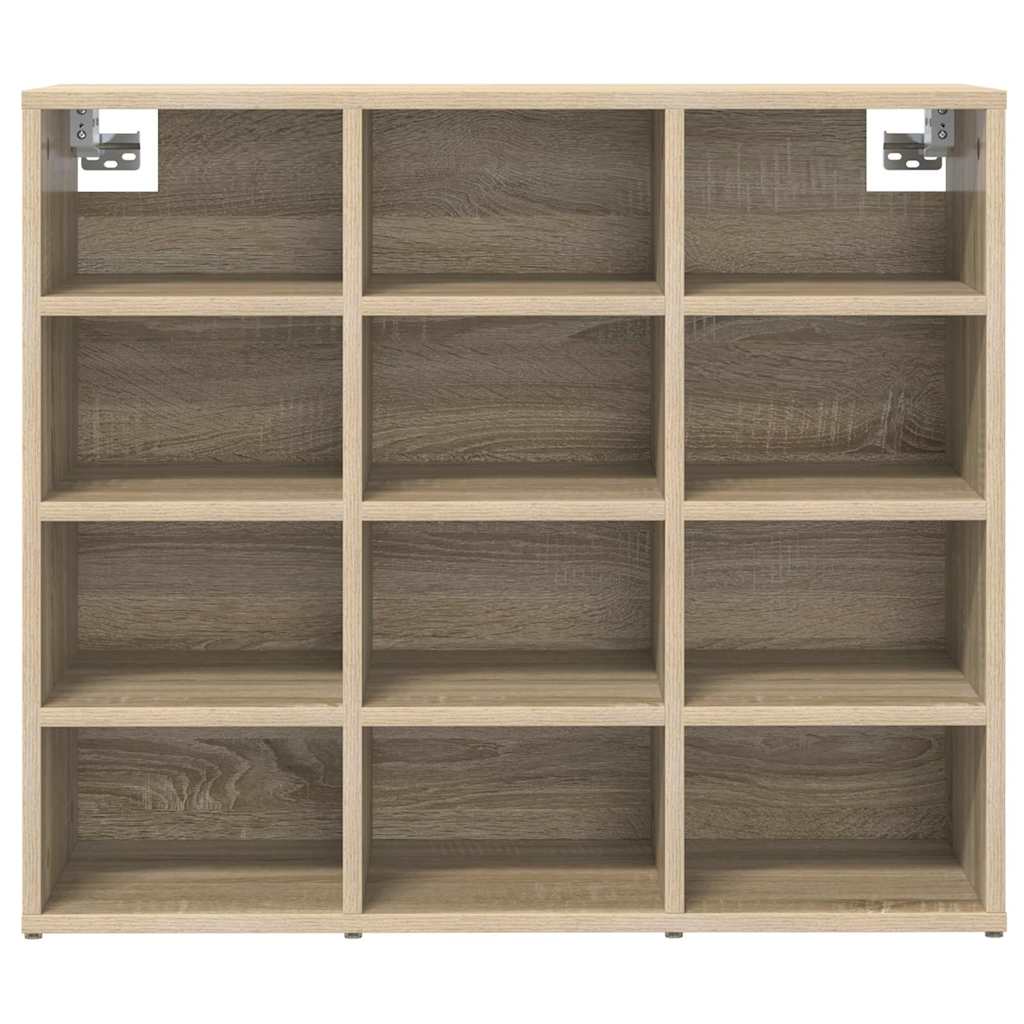 Shoe Cabinet with Shelf Sonoma oak 30.51 x 11.81 x 26.38 in