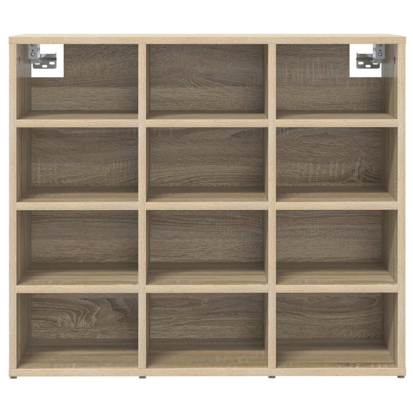 Shoe Cabinet with Shelf Sonoma Oak 30.51 x 11.81 x 26.38 in