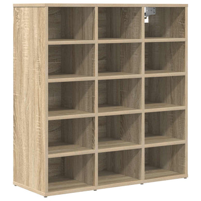 Shoe Cabinet with Shelf Sonoma Oak 30.51 x 11.81 x 32.87 in