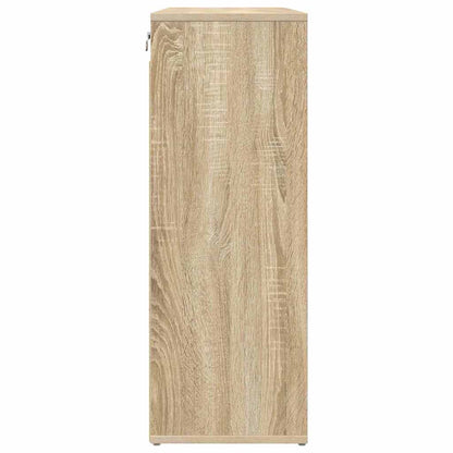 Shoe Cabinet with Shelf Sonoma oak 30.51 x 11.81 x 32.87 in