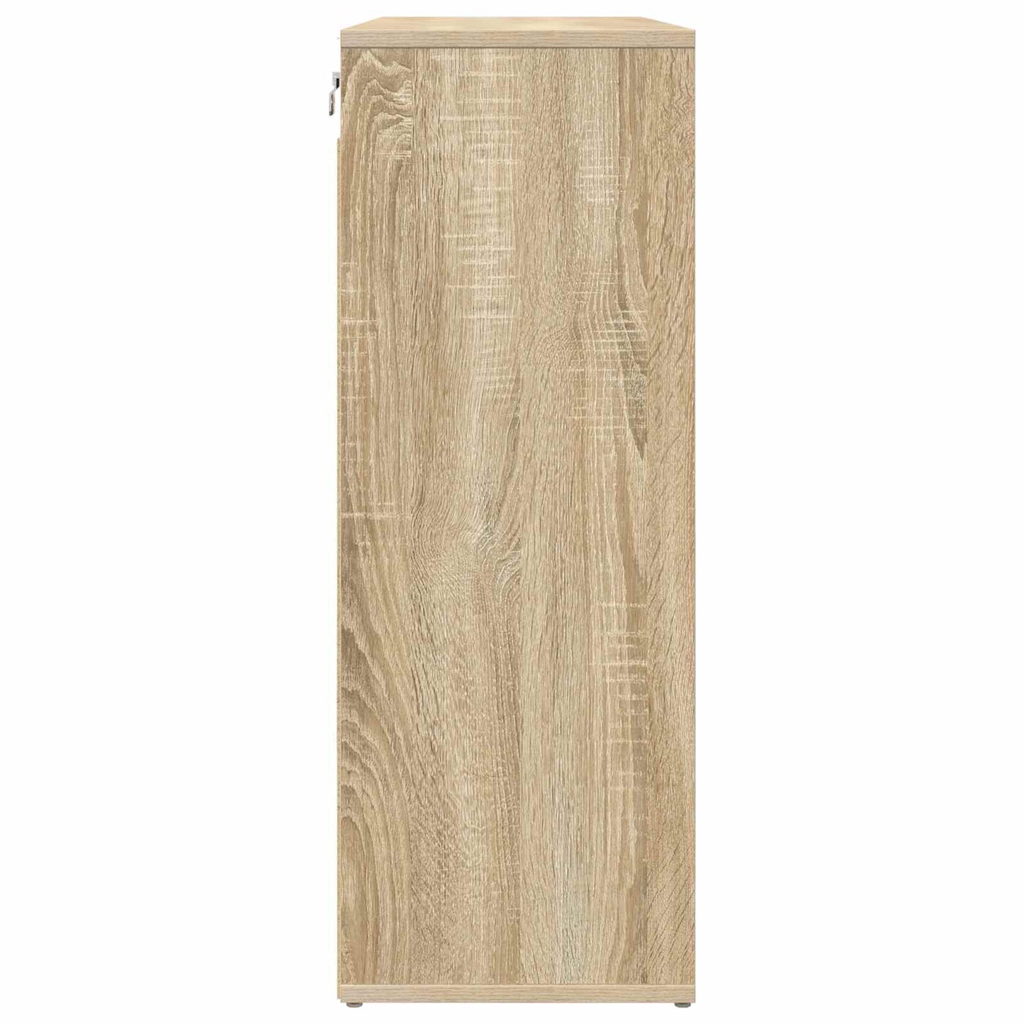 Shoe Cabinet with Shelf Sonoma Oak 30.51 x 11.81 x 32.87 in