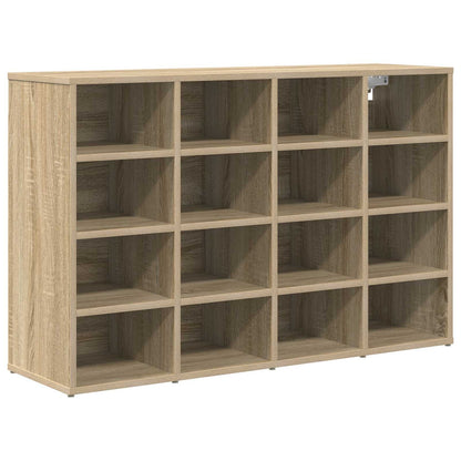 Shoe Cabinet with Shelf Sonoma Oak 40.55 x 11.81 x 26.38 in