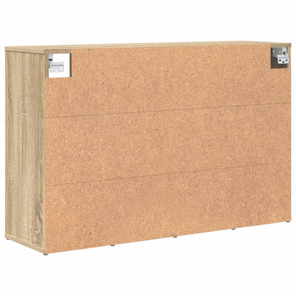 Shoe Cabinet with Shelf Sonoma Oak 40.55 x 11.81 x 26.38 in