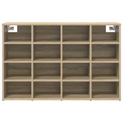 Shoe Cabinet with Shelf Sonoma Oak 40.55 x 11.81 x 26.38 in