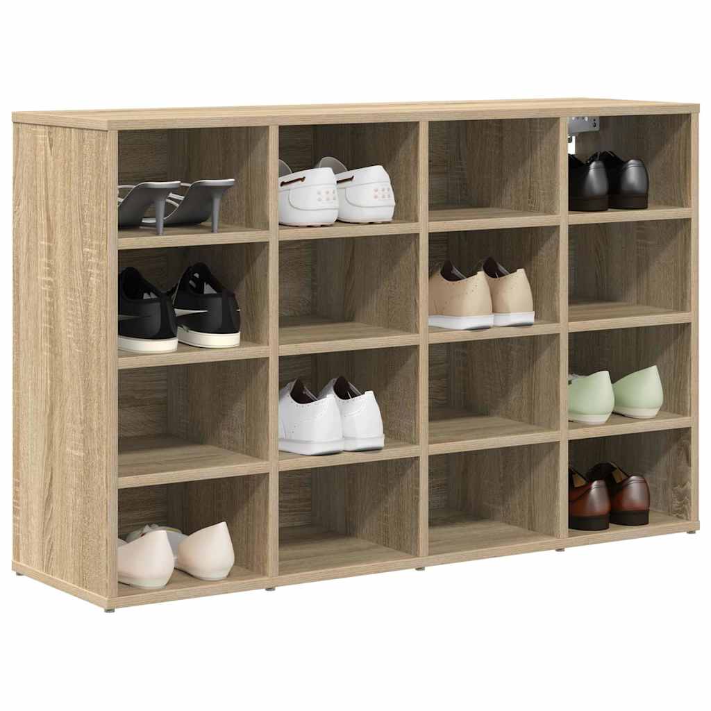 Shoe Cabinet with Shelf Sonoma oak 40.55 x 11.81 x 26.38 in