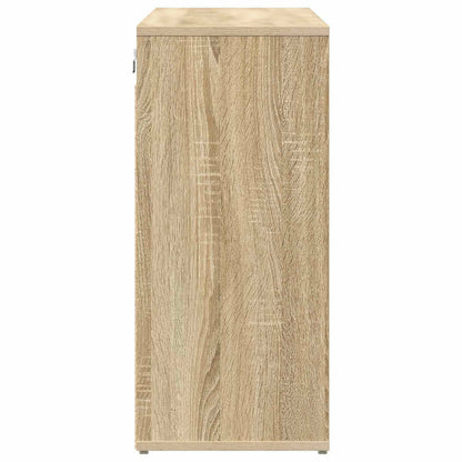 Shoe Cabinet with Shelf Sonoma Oak 40.55 x 11.81 x 26.38 in