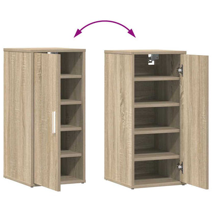 Shoe Cabinet Sonoma Oak Engineered wood Standard Shoe Cabinet