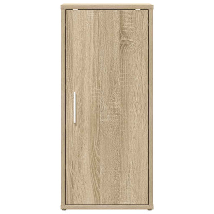 Shoe Cabinet Set of 2 Sonoma Oak Engineered Wood Medium