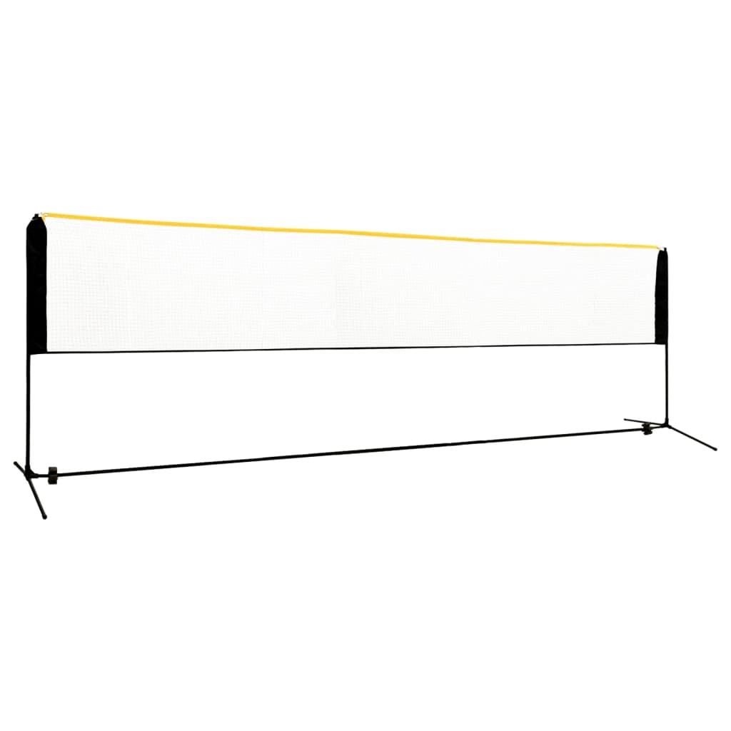 Adjustable Badminton Net 500x103x37.0 - 62.2 " Metal