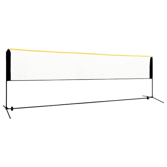 Adjustable Badminton Net 500x103x37.0 - 62.2 " Metal