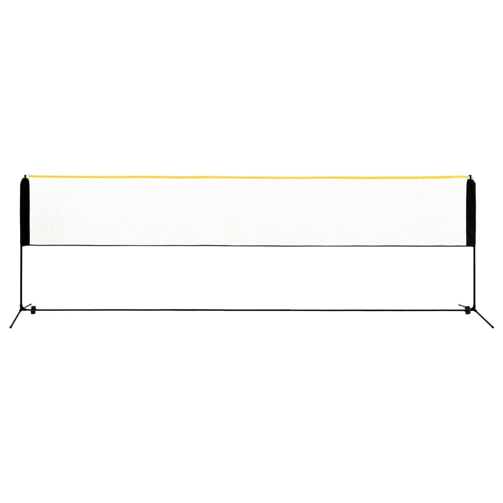Adjustable Badminton Net 500x103x37.0 - 62.2 " Metal