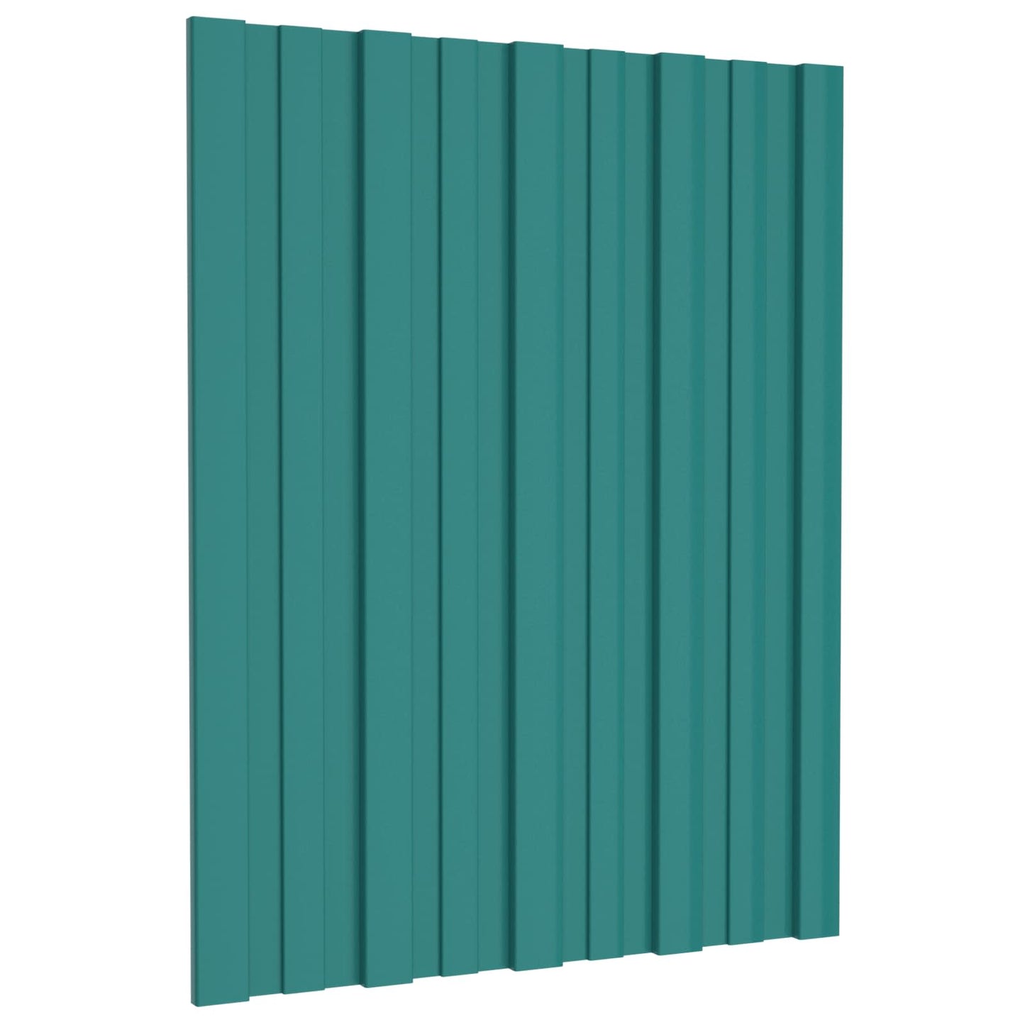 Roof Panel 36 pcs Green 23.62 x 17.72 in Galvanised steel
