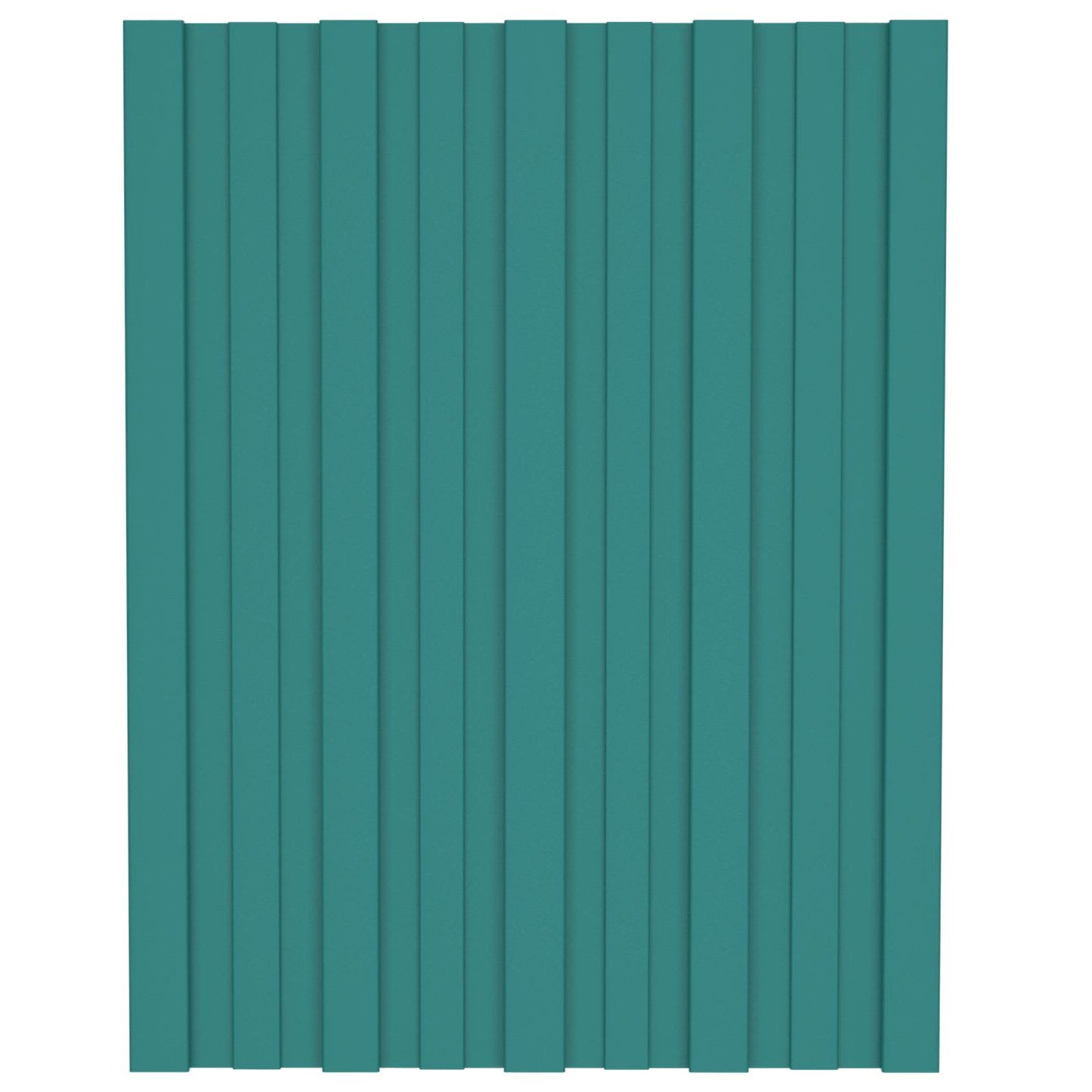 Roof Panel 36 pcs Green 23.62 x 17.72 in Galvanised steel