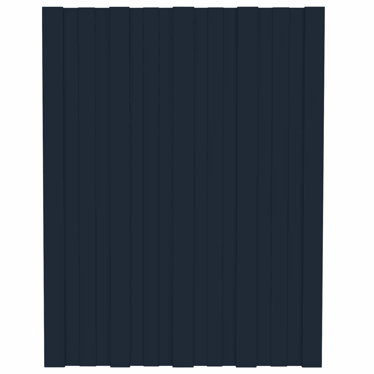 Roof Panel 12 pcs Anthracite 23.62 x 17.72 in Galvanised steel