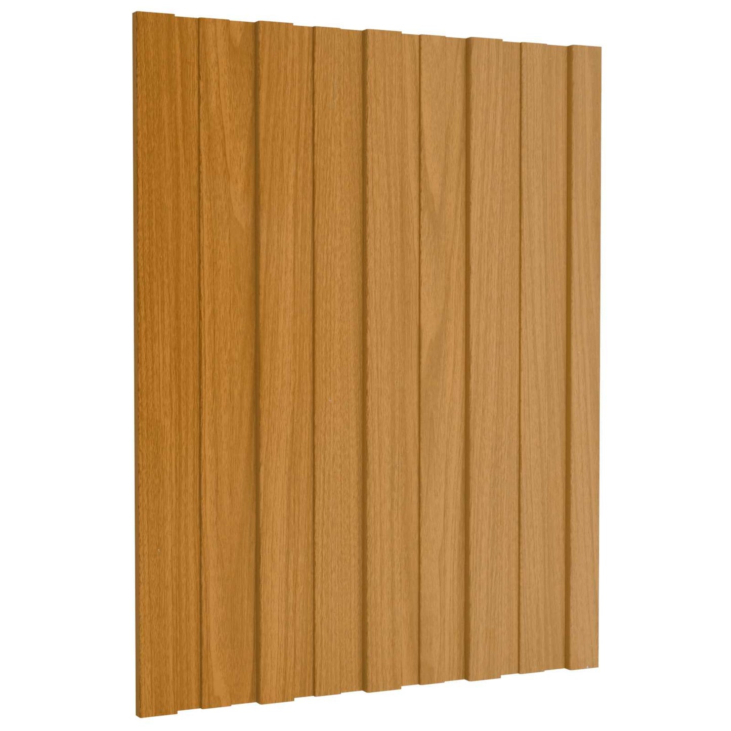 Roof Panel 12 pcs Natural 23.62 x 17.72 in Galvanised steel