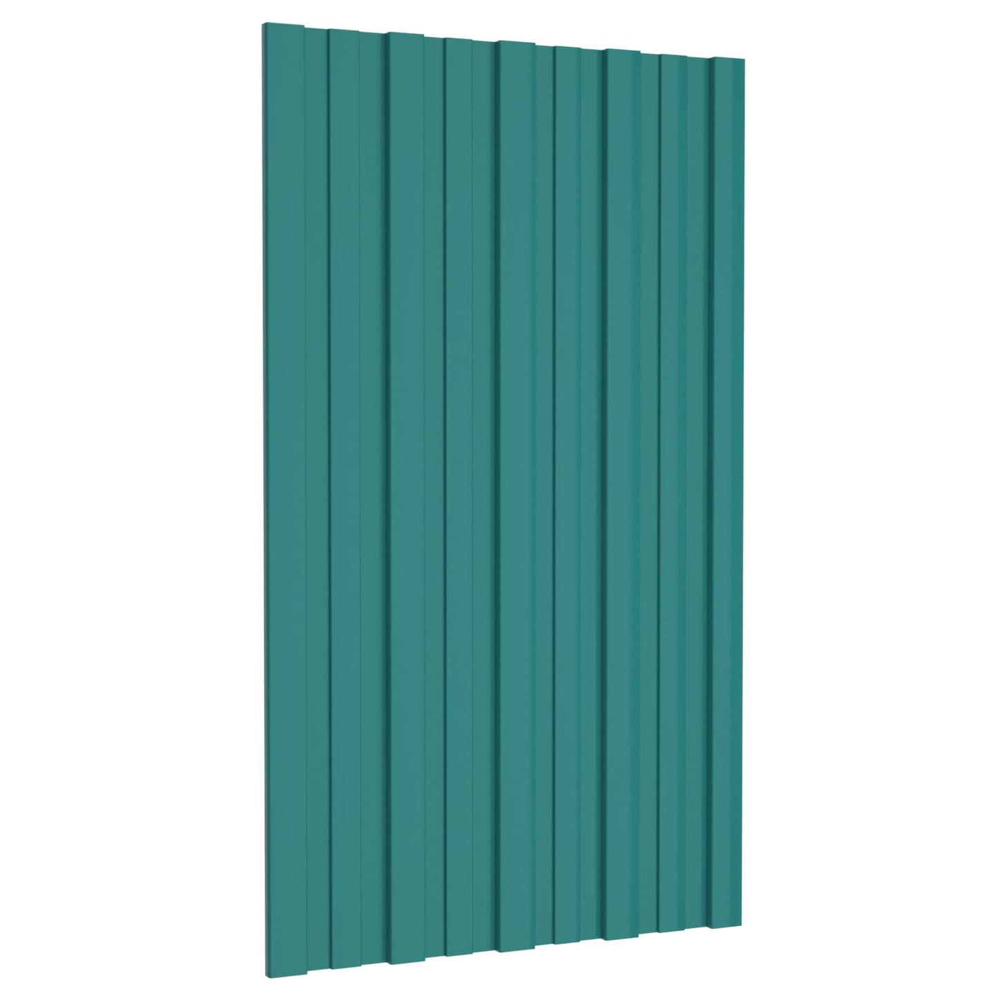 Roof Panel 36 pcs Green 31.50 x 17.72 in Galvanised steel
